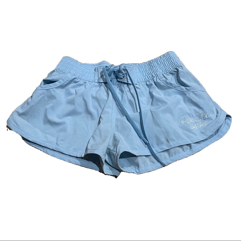 small blue ron jon surf shop shorts